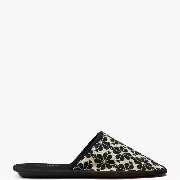 Kate Spade Flower Jacquard Dove Slippers NWOT. SOLD OUT On Website! - Picture 8 of 8